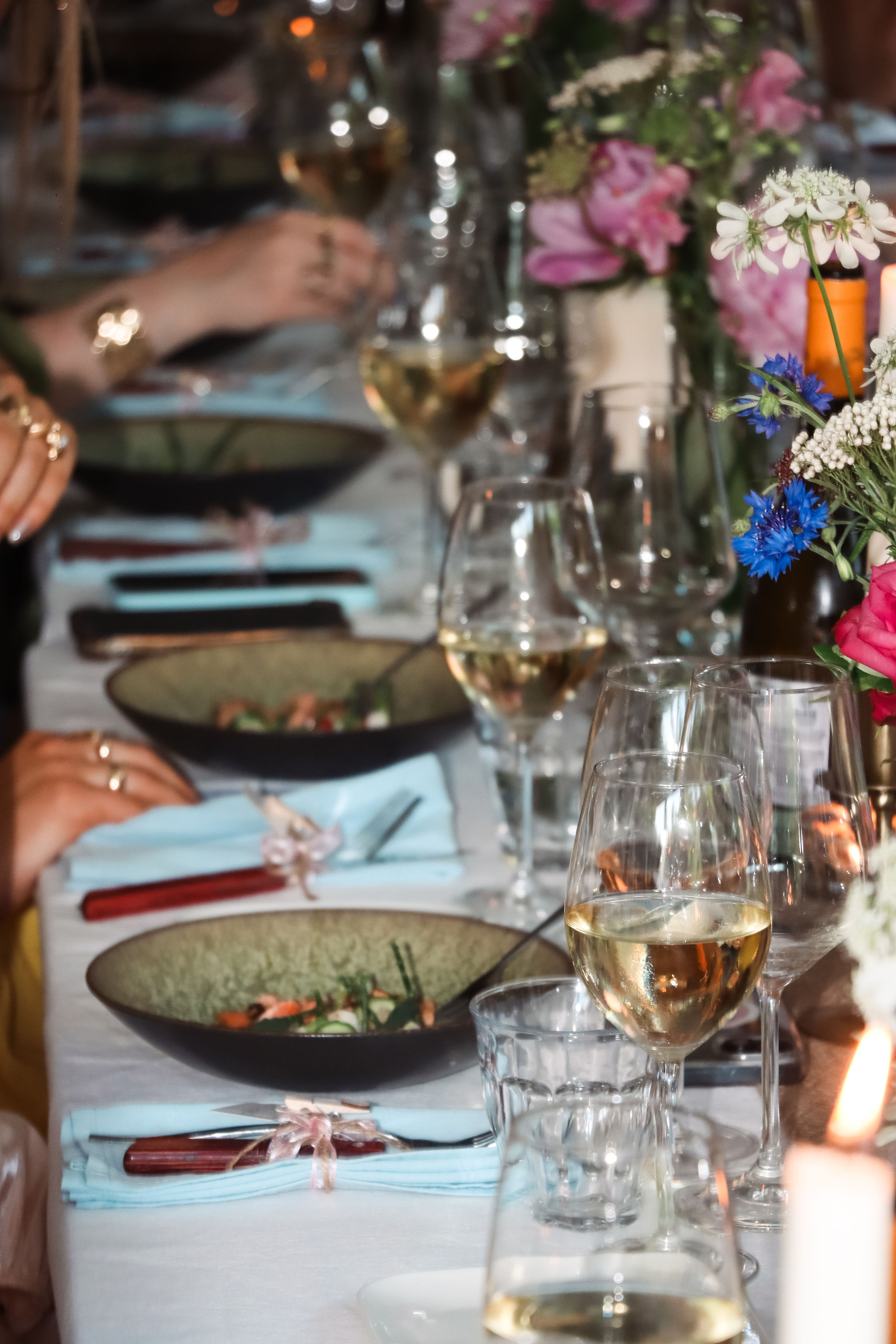 Verfijnd dessert bij een 21 diner