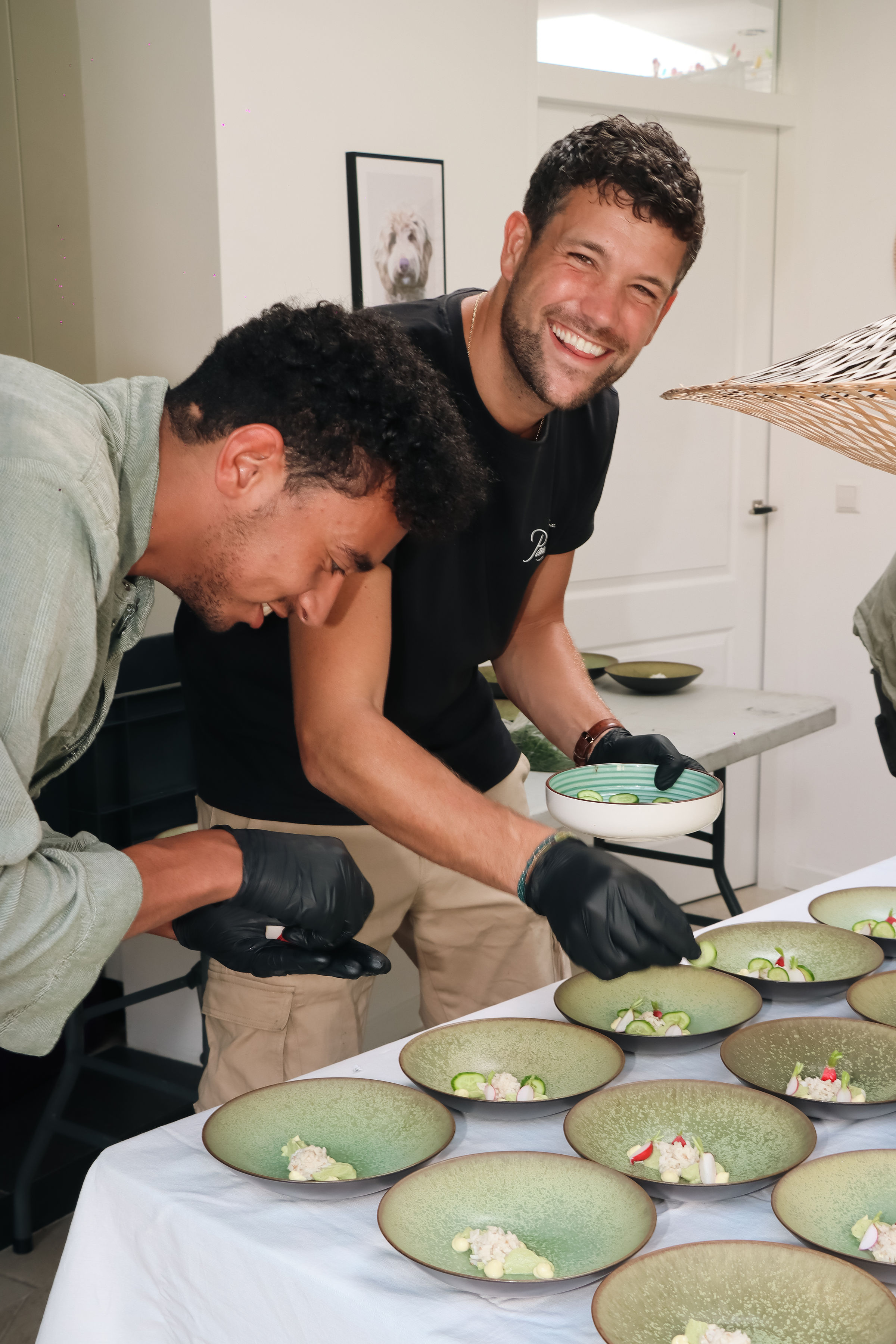 Borrelplank als voorgerecht