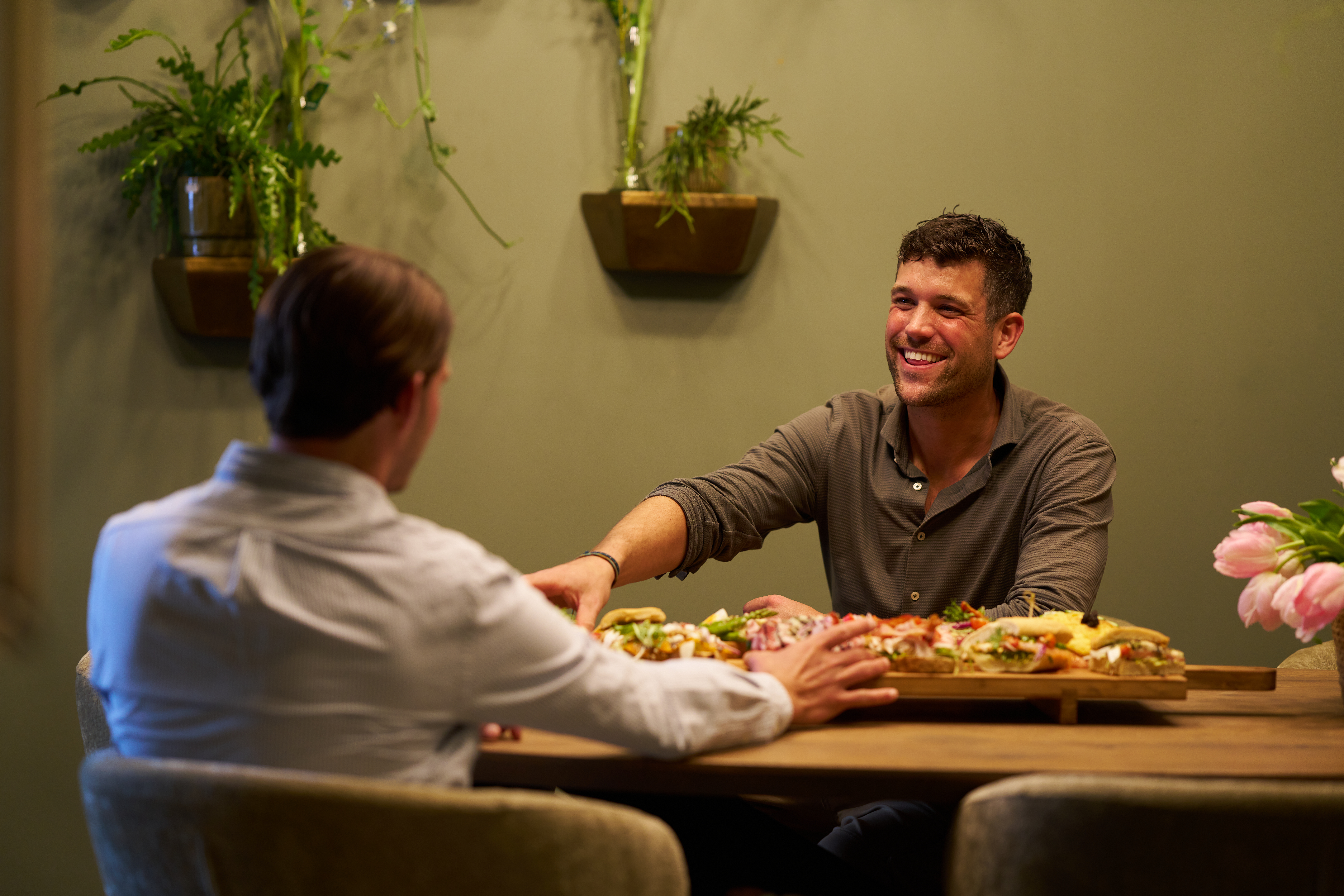 Verse lunch catering presentatie