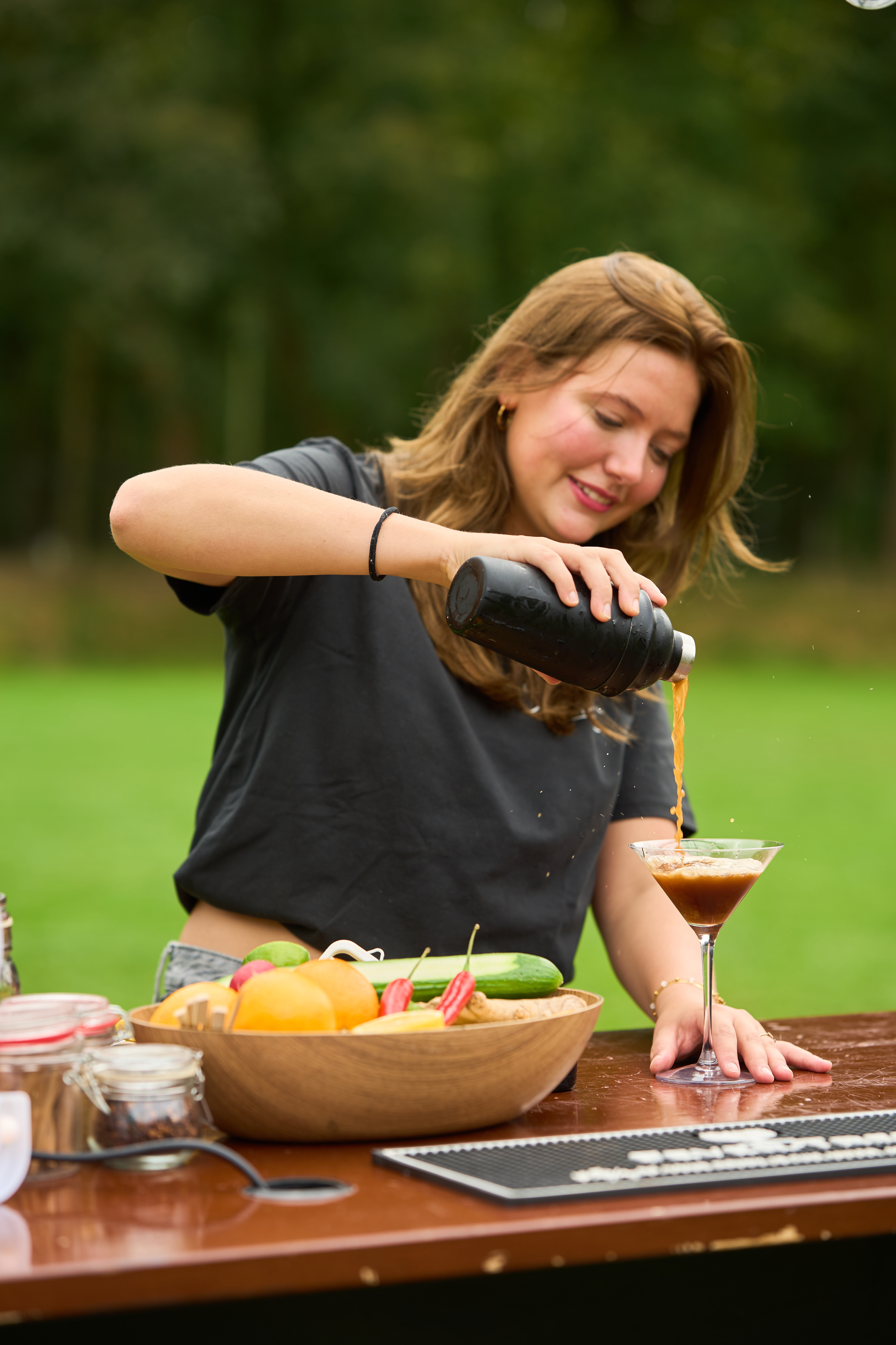 Shared dining buiten