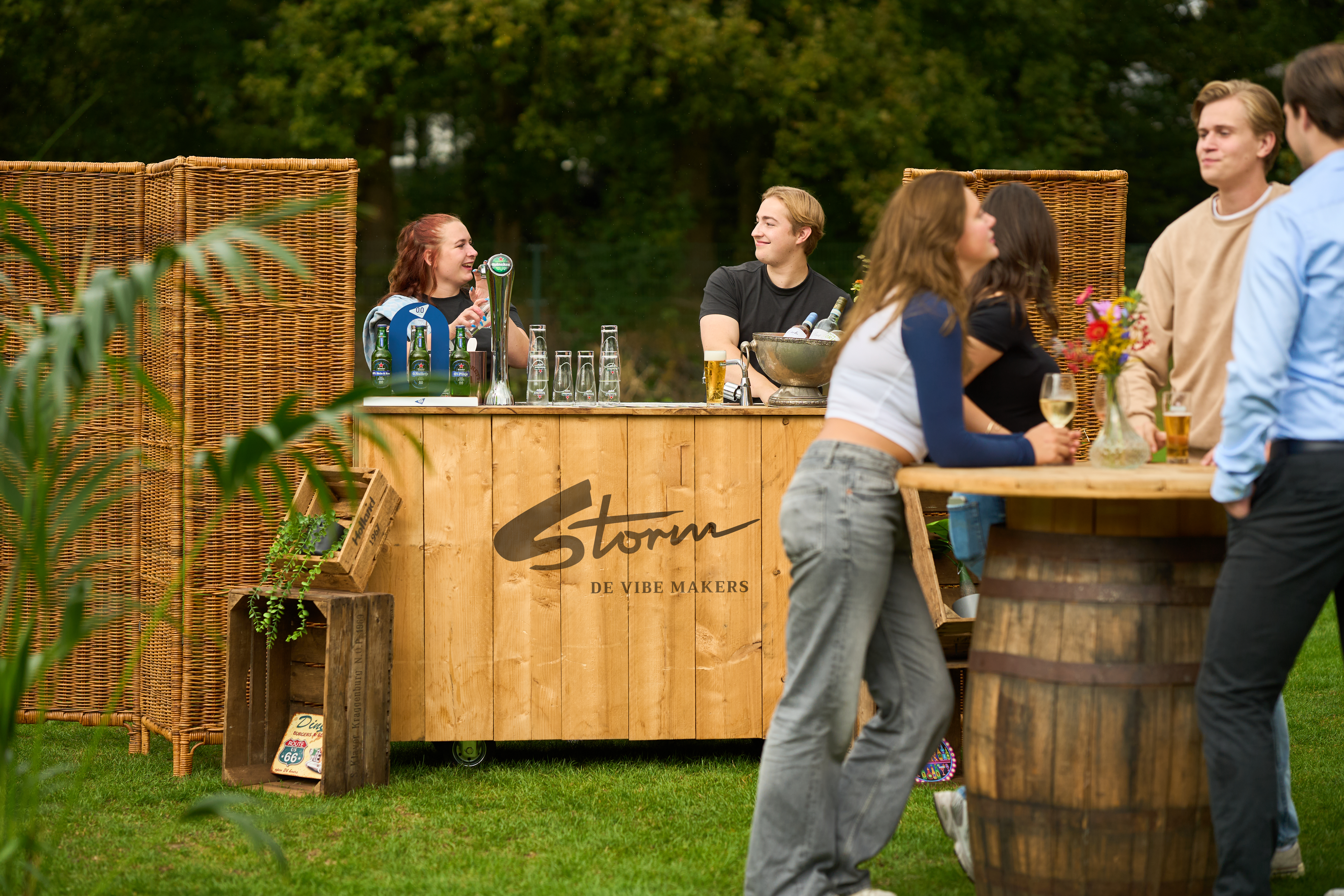 Storm team in actie in de keuken