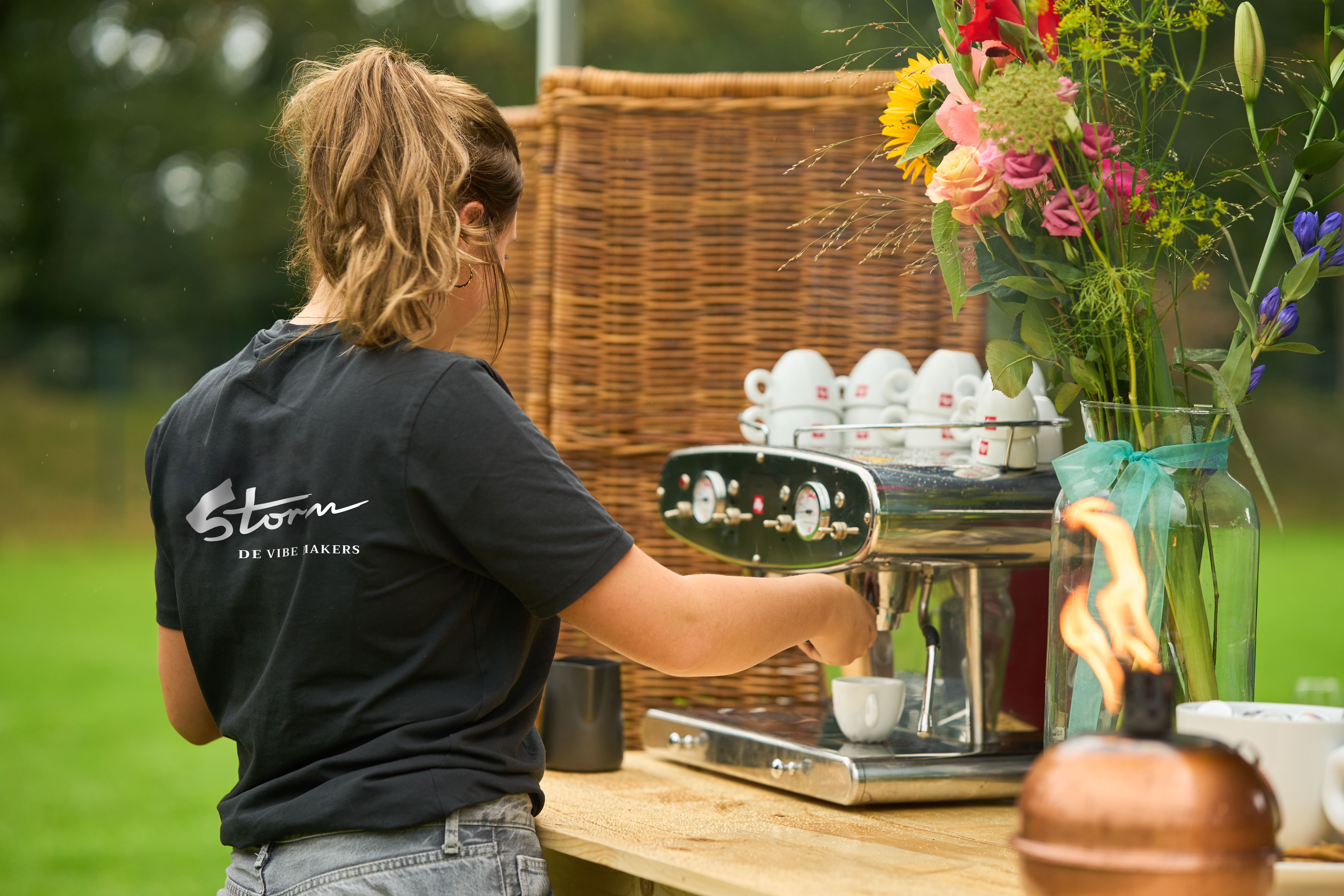 Koffie en lunch extras